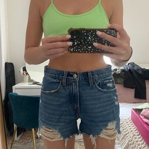 Abercrombie Jean Shorts